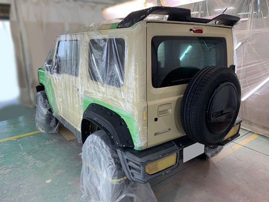 Детали создания Suzuki Jimny by Wald 2018 года  (фото 4 из 9)